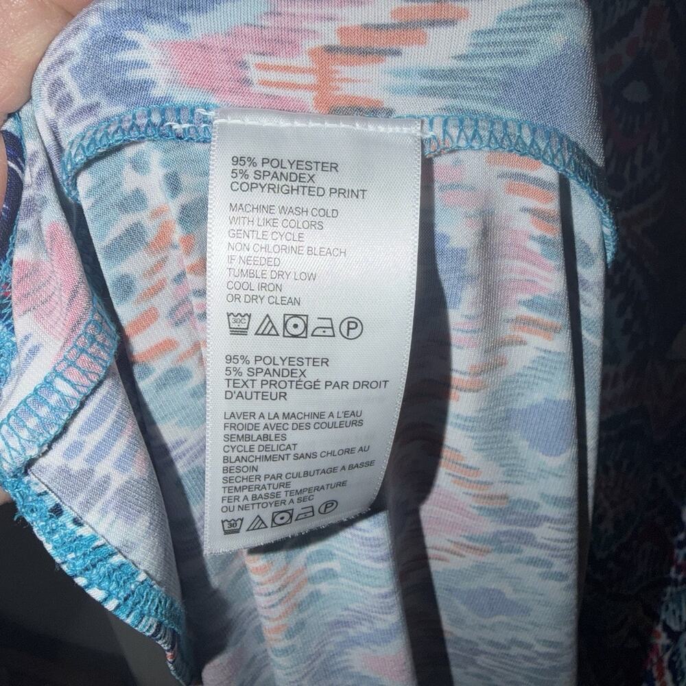 NWT Tommy Bahama Prima Peacock Midi Dress Woman’s Size S 10041-AMALFI SEA - Picture 7 of 8